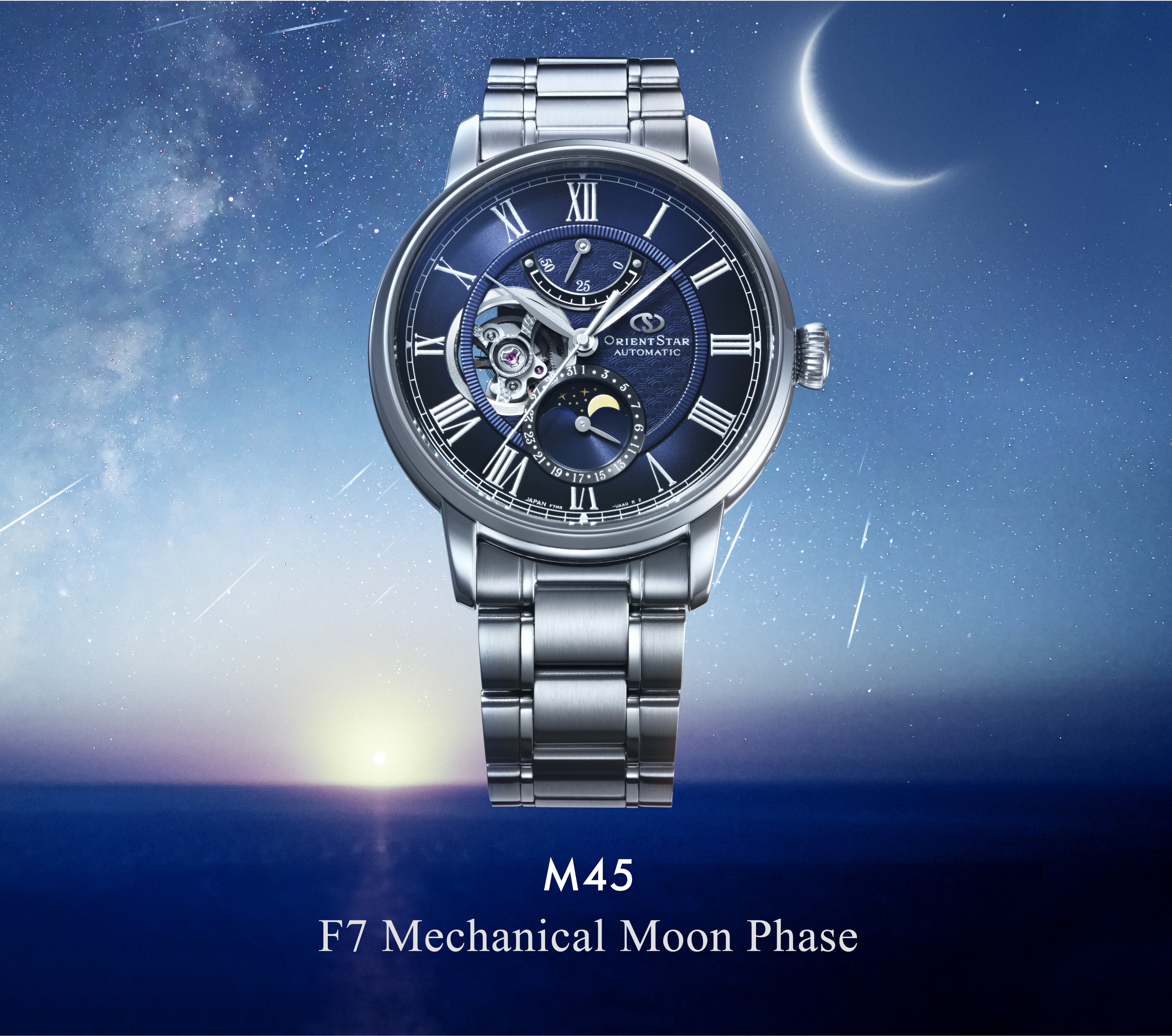 M45 F7 Mechanical Moon Phase 2025