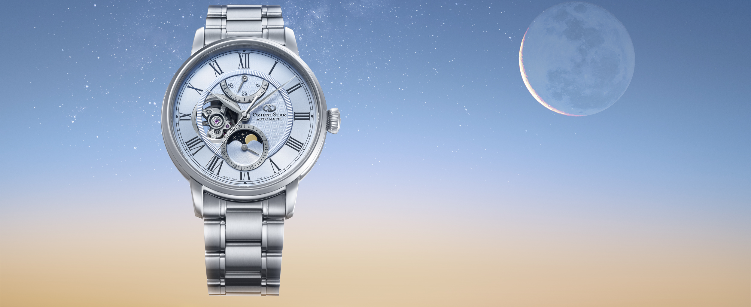 M45 F7 Mechanical Moon Phase 2025