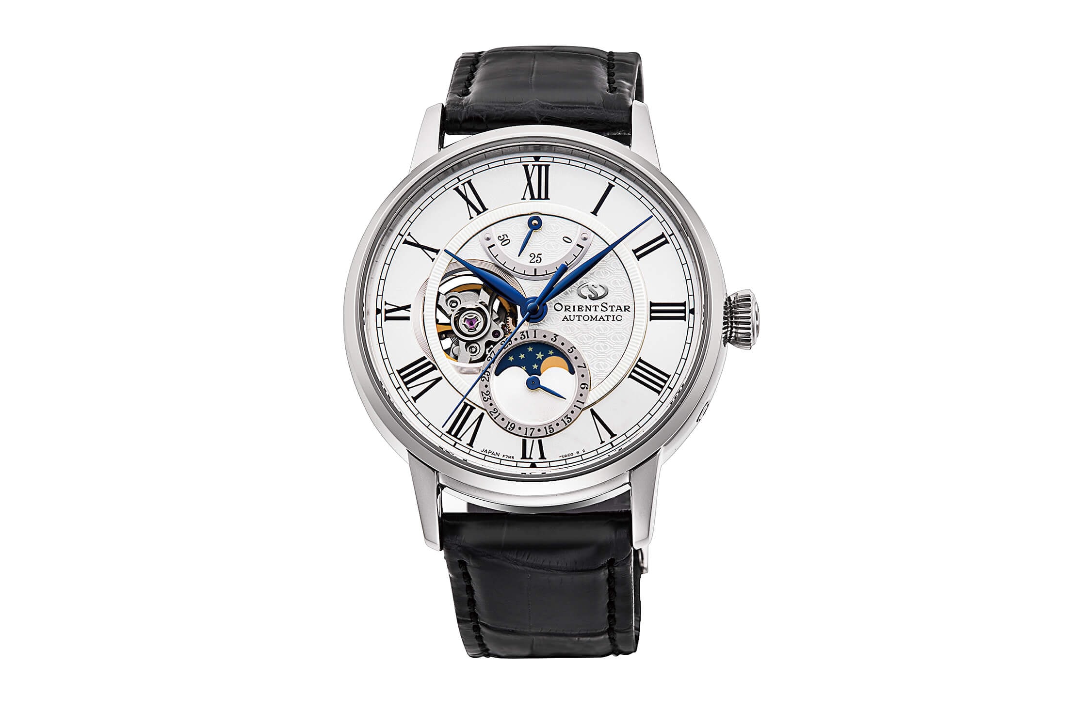 A145 希少 稼動品　日本製　ORIENT ムーンフェイズ　YOU A145 希少 稼動品 日本製 ORIENT ムーンフェイズ YOU - メルカリ