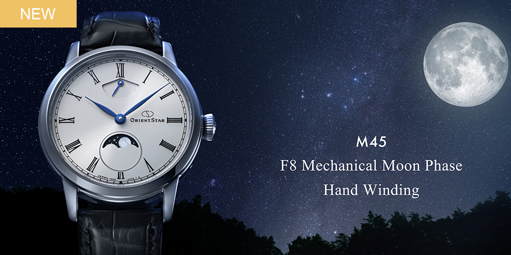 M45 F8 Mechanical Moon Phase Hand Winding