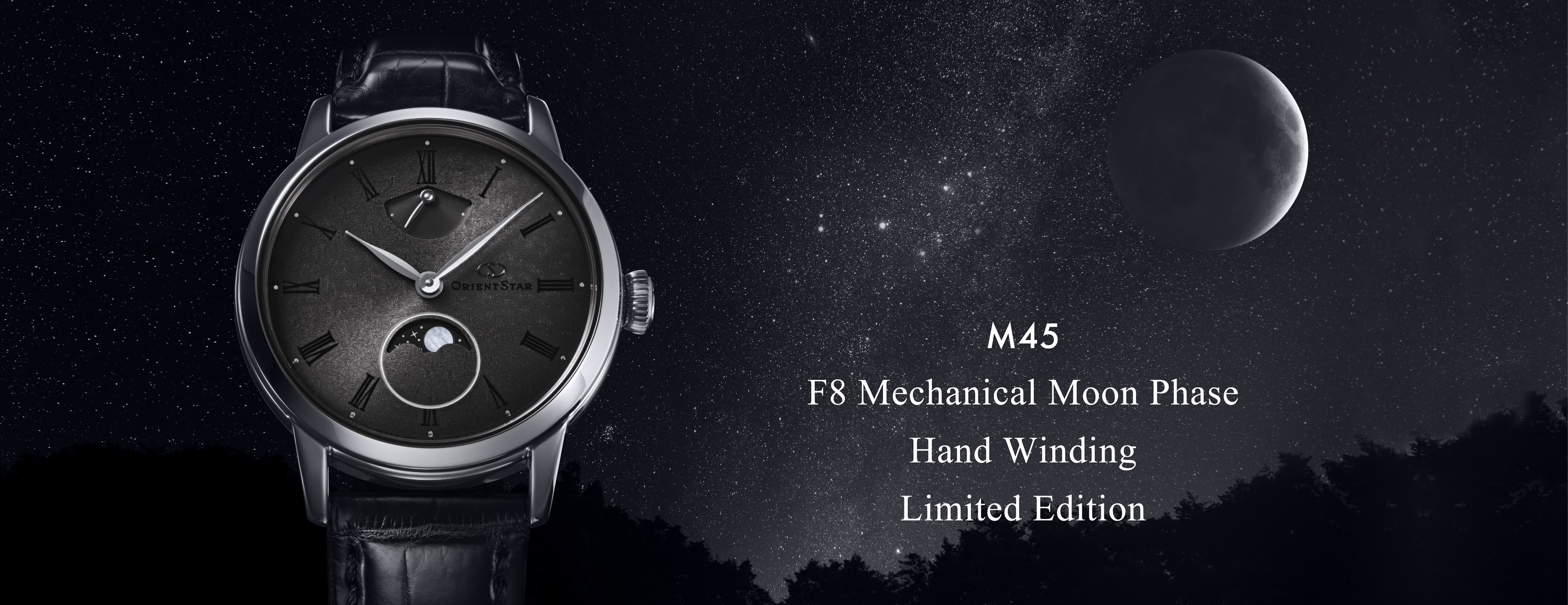 M45 F8 Mechanical Moon Phase Hand Winding Limited