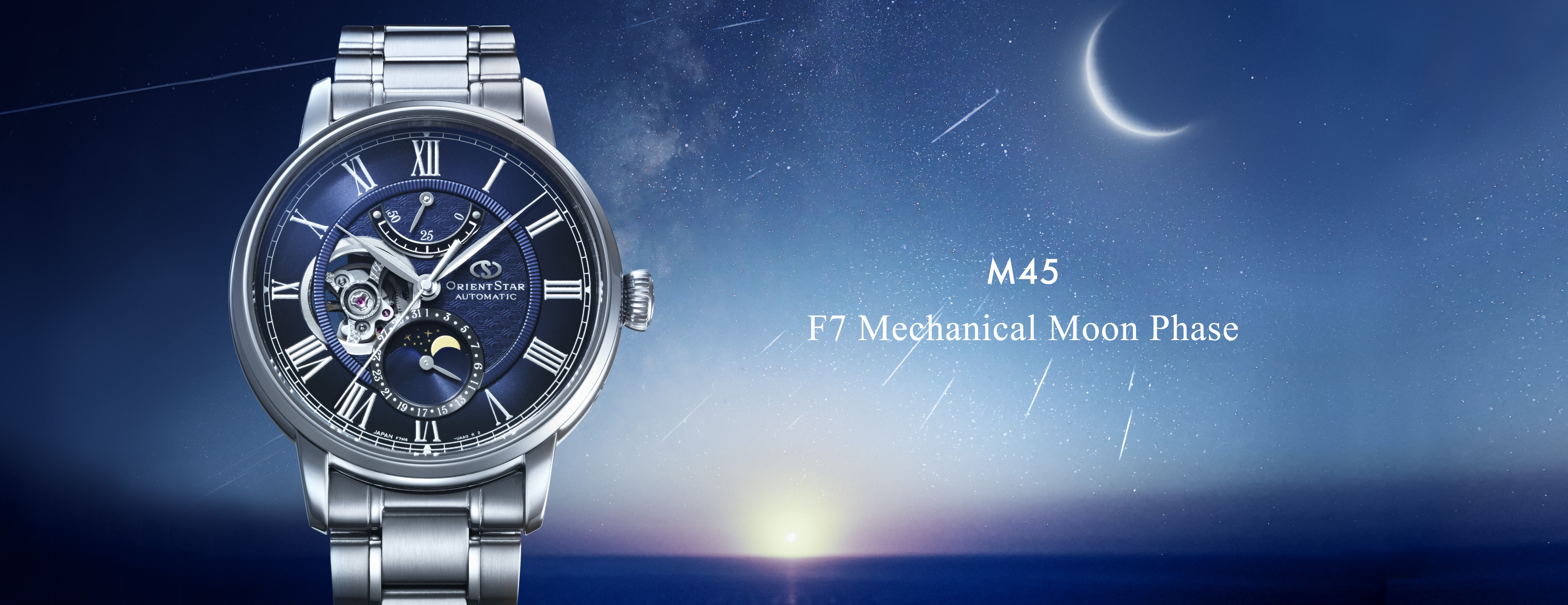 M45 F7 Mechanical Moon Phase 2025
