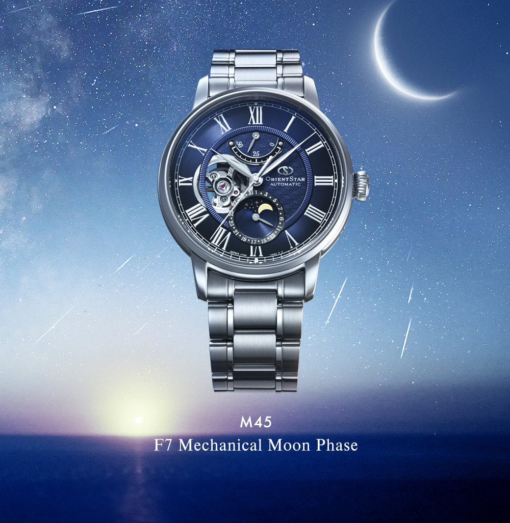 M45 F7 Mechanical Moon Phase 2025