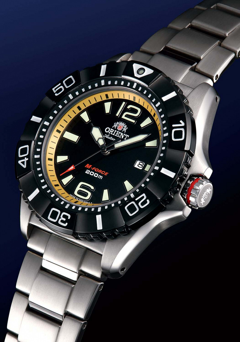 Orient m force. Orient m Force 200m. Orient m-Force Diver 200 Titanium. Ориент m-Force 200m. Часы Ориент m Force 200m.