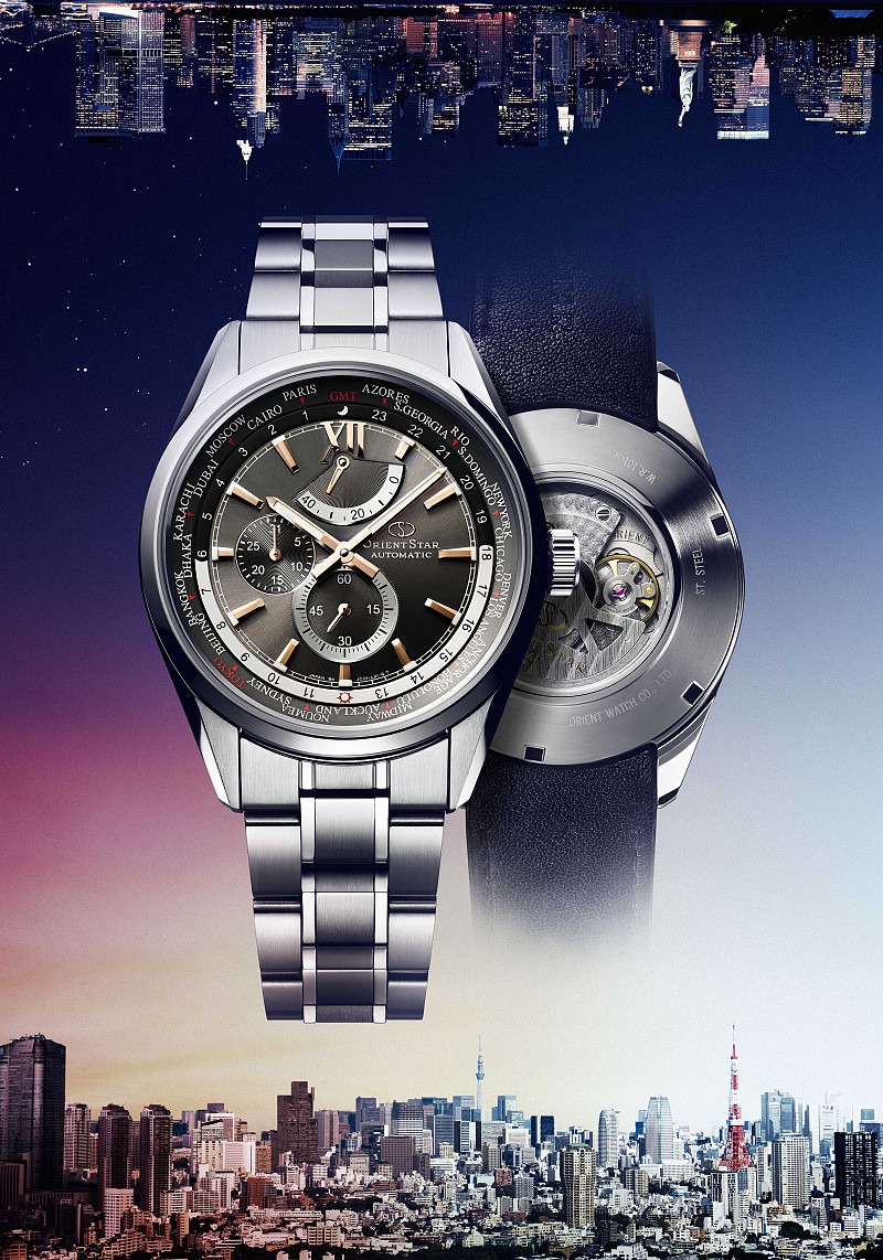 オリエントスター ワールドタイム 5月27日発売 ニュース プレスリリース一覧 機械式時計 腕時計のオリエント